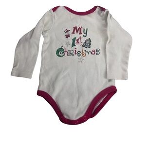 Babies my first Christmas onesie